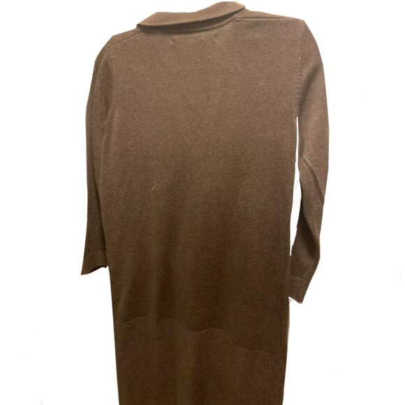 Brand New MAX STUDIO Brown Knit Dress - Picture 2 of 9